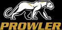 A black and yellow logo of the prowler team.